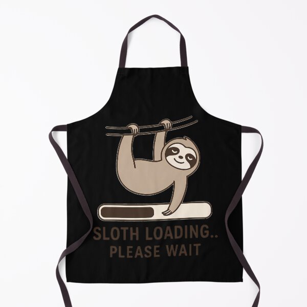 Item preview, Sloth Loading Please Wait Funny Cute designed and sold by k3rstman1.