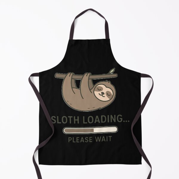 Item preview, Funny Sloth Loading Please Wait Animal designed and sold by k3rstman1.