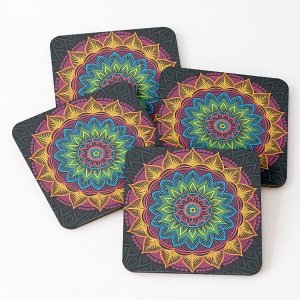 Item preview, Psychedelic Geometric Mandala for the Free Mind designed and sold by HLPsychDesigns.
