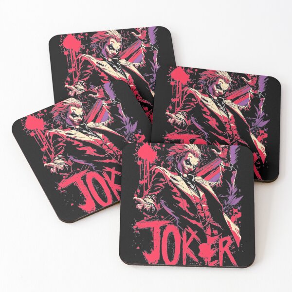 Item preview, Joker Red & Purple Grunge Splash Art designed and sold by MulteeverseStudio.