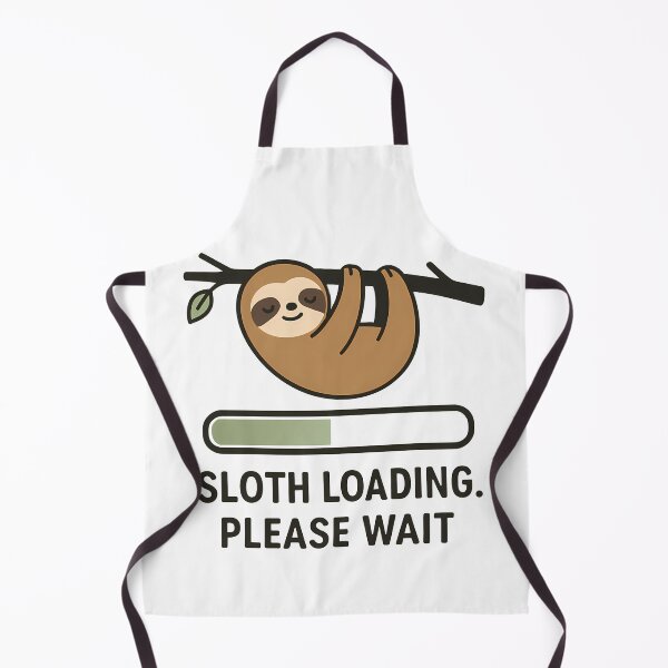 Item preview, Sloth Loading Please Wait Funny Humor designed and sold by k3rstman1.
