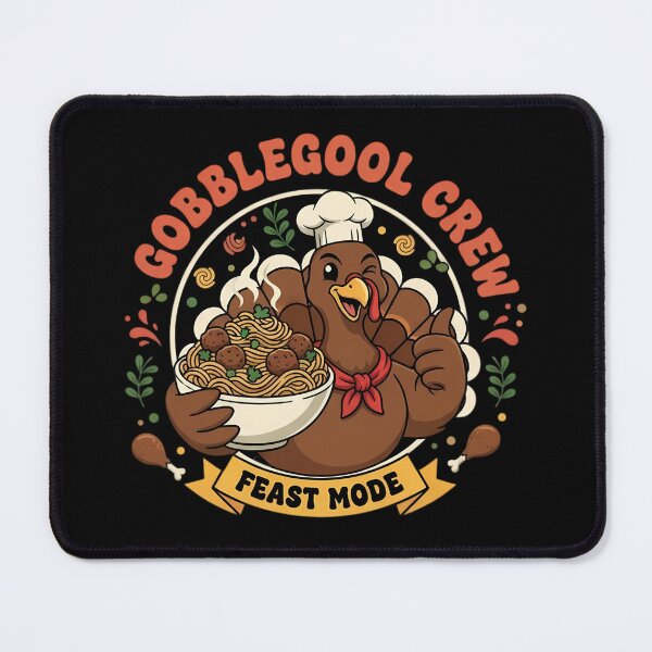 Item preview, Gobblegool Crew Feast Mode Funny Italian Turkey Design designed and sold by BeautifulEye.