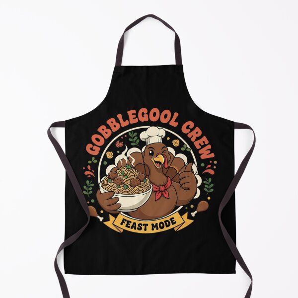 Item preview, Gobblegool Crew Feast Mode Funny Italian Turkey Design designed and sold by BeautifulEye.