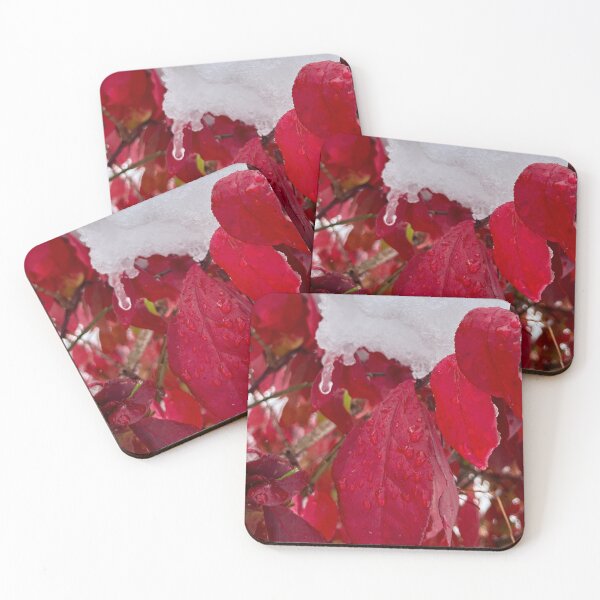 Item preview, Snowy Leaves designed and sold by Lana Magnolia.
