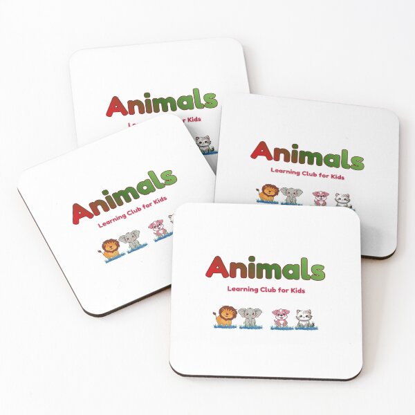 Item preview, Animals Learning Club for Kids designed and sold by AME Kids Designs.