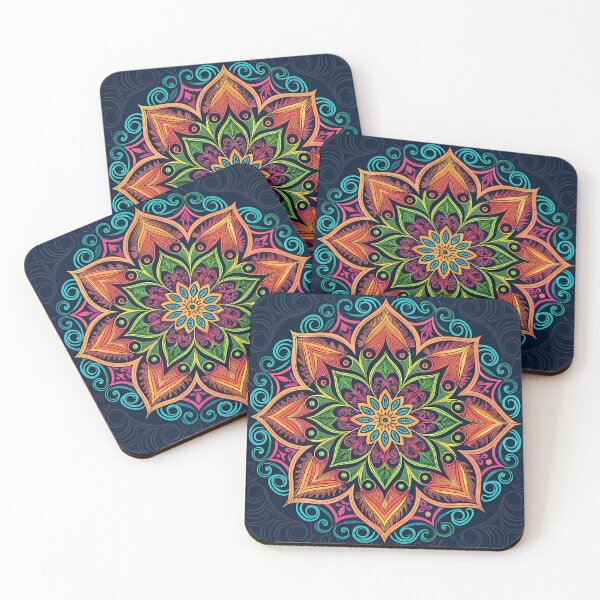 Item preview, Hypnotic Psychedelic Mandala Pattern of Endless Flow designed and sold by HLPsychDesigns.