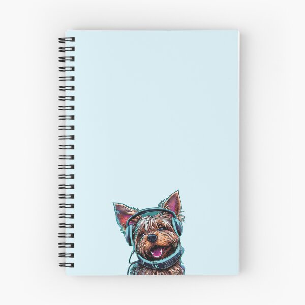 Item preview, Headphone Yorkie - CyberPunk Dog Colorful Portrait designed and sold by Heleniya.