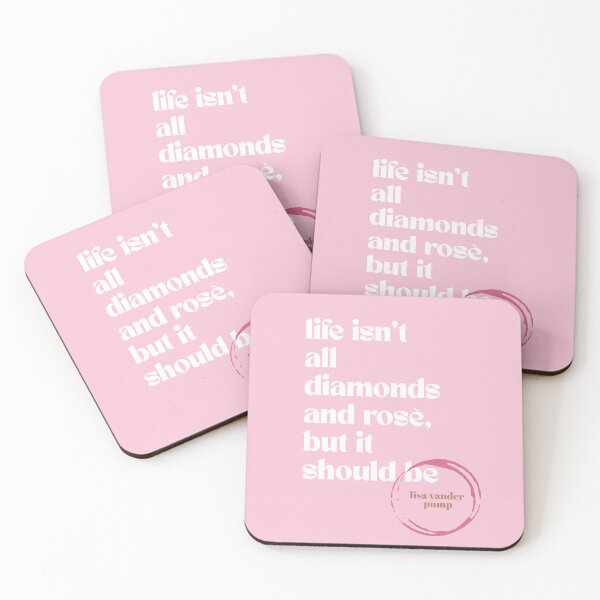Item preview, Life isn’t all Diamonds & Rose designed and sold by Storyspun Studios.