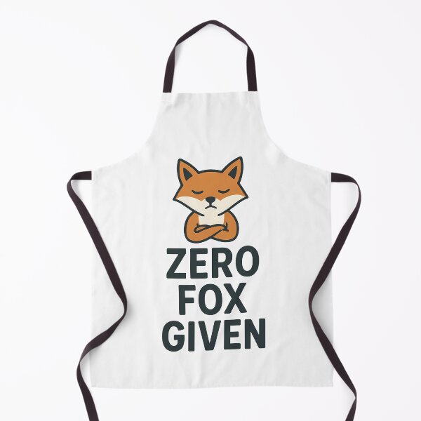 Item preview, Zero Fox Given Sarcastic Funny Fox designed and sold by k3rstman1.