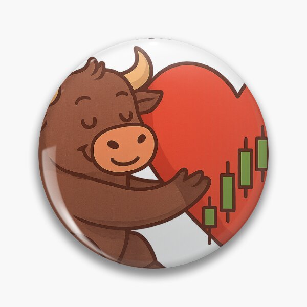 Item preview, I’m Bullish on You – Cute Trader Love Design (Funny Finance Gift) designed and sold by tfinancialleap.