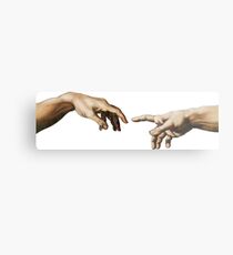 The creation of Adam Metal Print