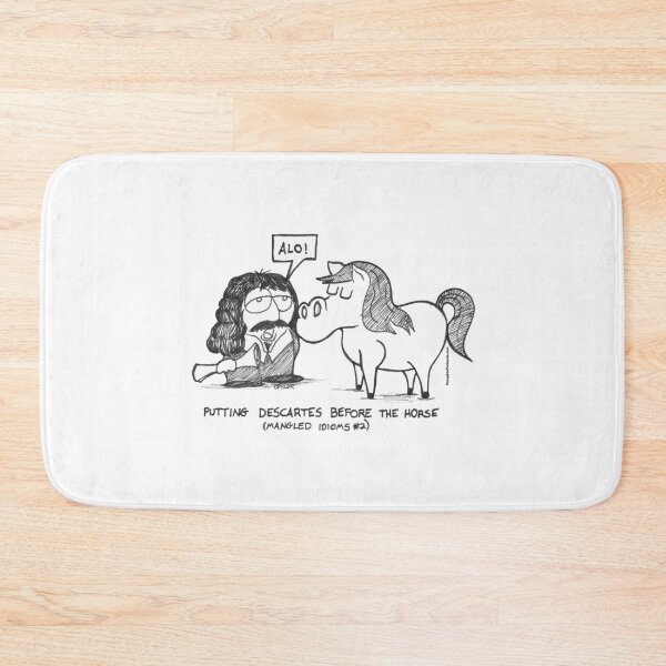 Item preview, Putting Descartes Before the Horse designed and sold by PumpkinPieComic.