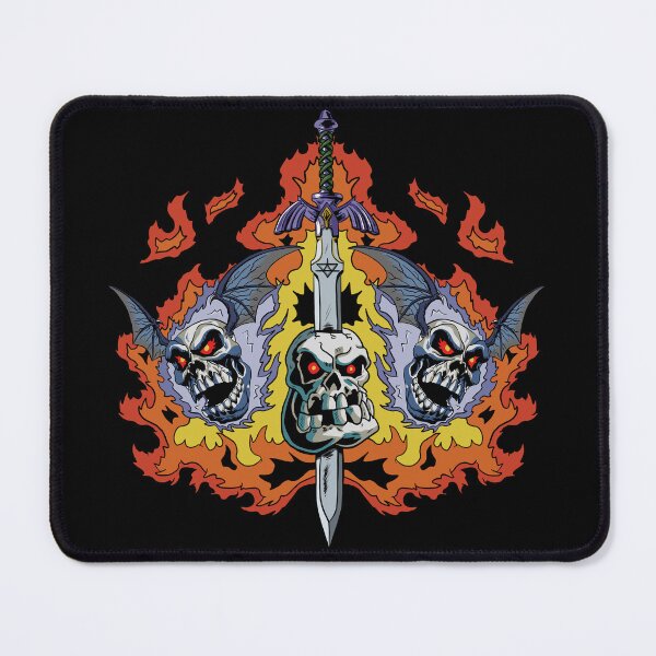 Item preview, Master Sword through Skull designed and sold by blacksnowcomics.