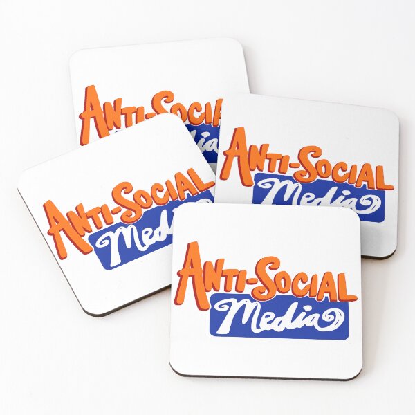 Item preview, Anti-Social Media Logo designed and sold by DNC1134.