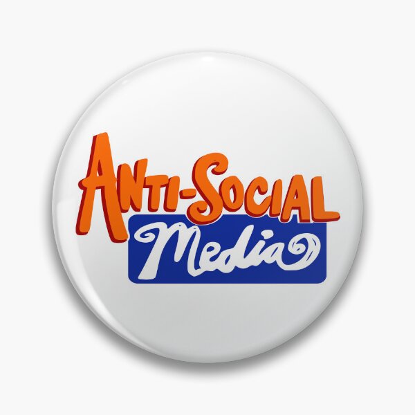 Item preview, Anti-Social Media Logo designed and sold by DNC1134.