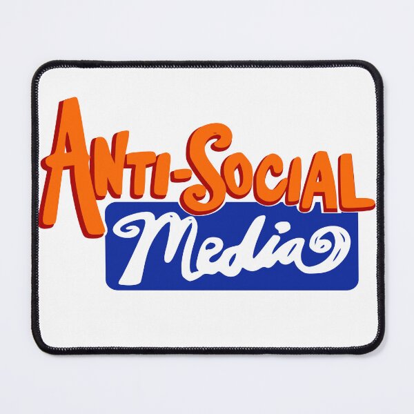 Item preview, Anti-Social Media Logo designed and sold by DNC1134.