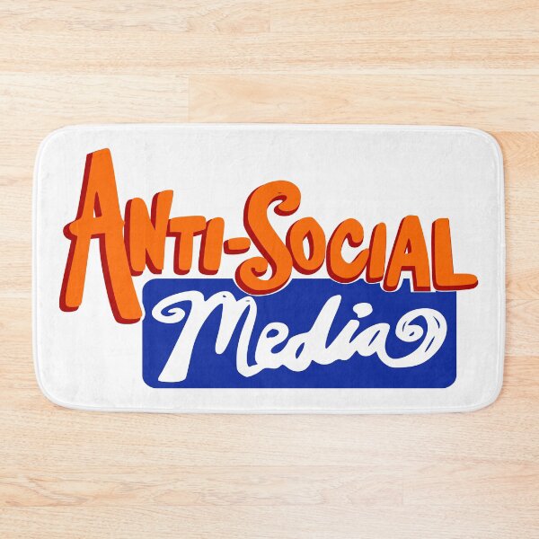 Item preview, Anti-Social Media Logo designed and sold by DNC1134.