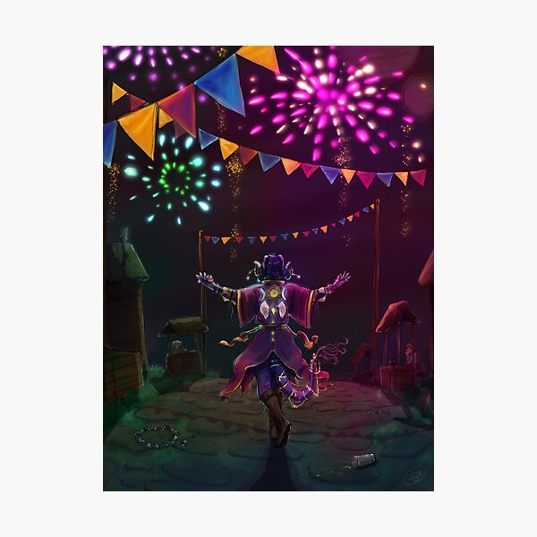 Mollymauk Tealeaf Photographic Print