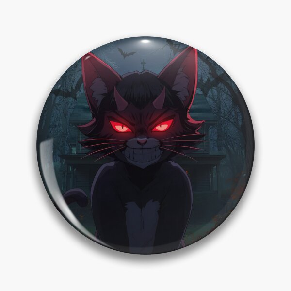 Item preview, Hell's Cat – The Devil Smiles in the Dark designed and sold by Silrom.
