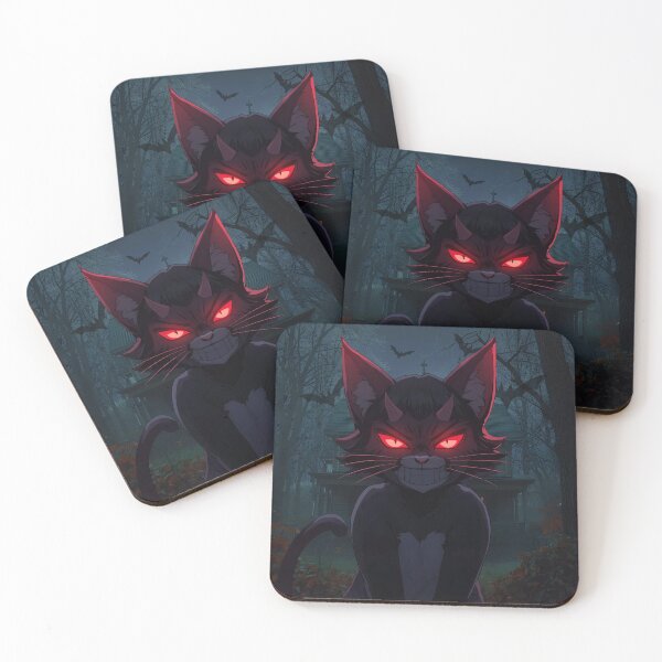 Item preview, Hell's Cat – The Devil Smiles in the Dark designed and sold by Silrom.
