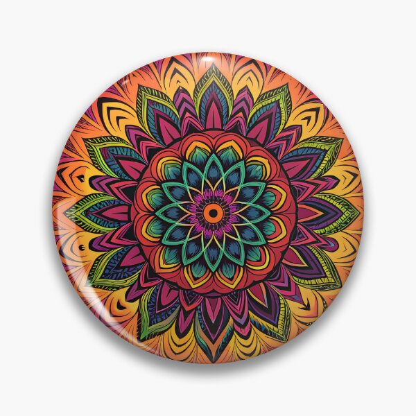 Item preview, Spiritual Kaleidoscope Mandala for Mind Expansion designed and sold by HLPsychDesigns.