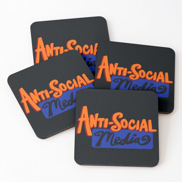 Item preview, Anti Social Media Logo designed and sold by DNC1134.