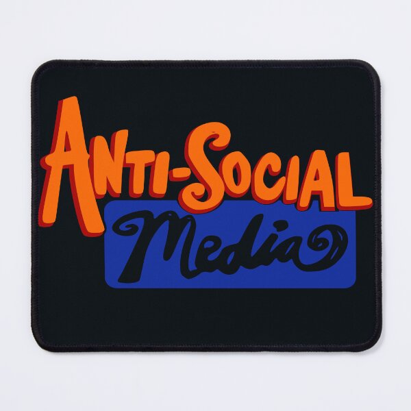 Item preview, Anti Social Media Logo designed and sold by DNC1134.