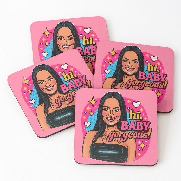 Item preview, Hi, Baby Gorgeous! – Lisa Barlow RHOSLC Pop Art Design designed and sold by GirlyPopped.