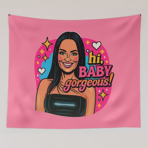 Item preview, Hi, Baby Gorgeous! – Lisa Barlow RHOSLC Pop Art Design designed and sold by GirlyPopped.