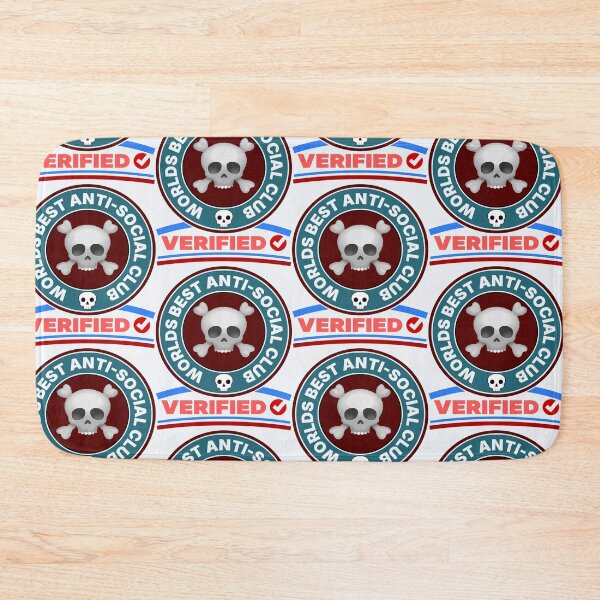 Item preview, Anti Social Skull Badge Verified designed and sold by DNC1134.