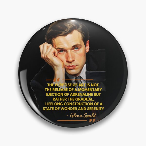 Item preview, Glenn Gould Painted Effect T-Shirt and Sticker designed and sold by DiverseDazzle.
