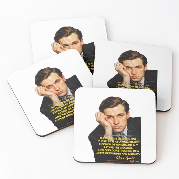 Item preview, Glenn Gould Painted Effect T-Shirt and Sticker designed and sold by DiverseDazzle.
