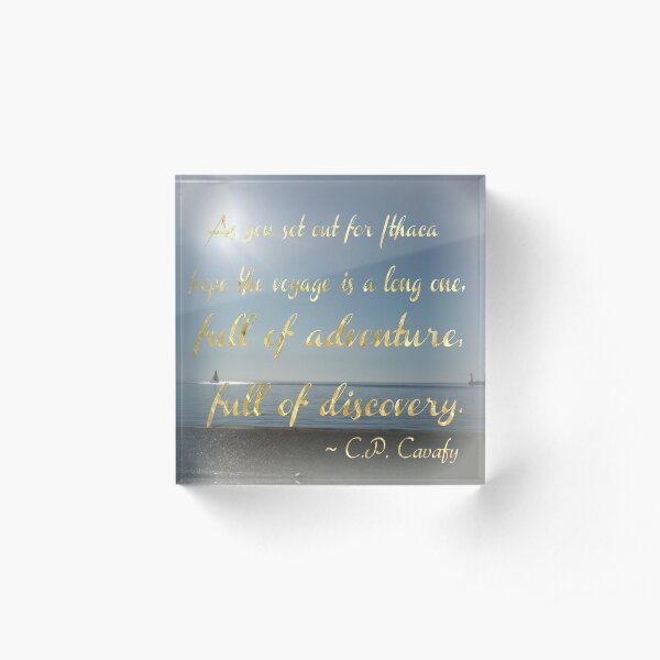 Ithaka Acrylic Block