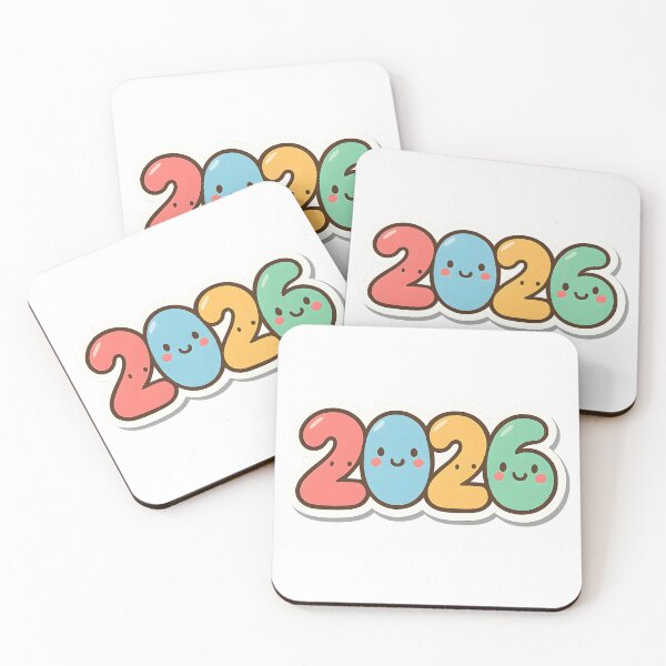 Item preview, Cute Kawaii New Year 2026 Sticker designed and sold by SassyArtistry.