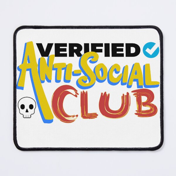 Item preview, Verified Anti-Social Club designed and sold by DNC1134.