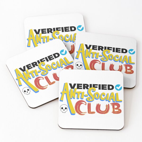 Item preview, Verified Anti-Social Club designed and sold by DNC1134.