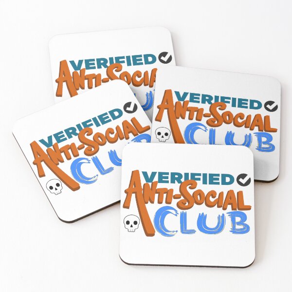 Item preview, Verified Anti-Social Club designed and sold by DNC1134.