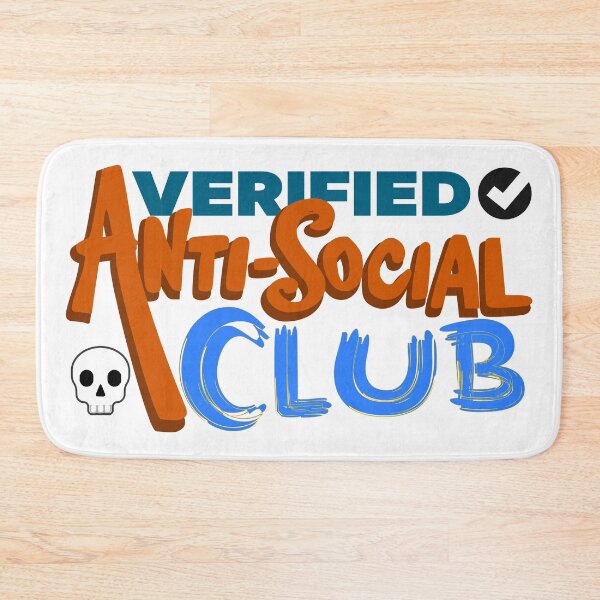 Item preview, Verified Anti-Social Club designed and sold by DNC1134.