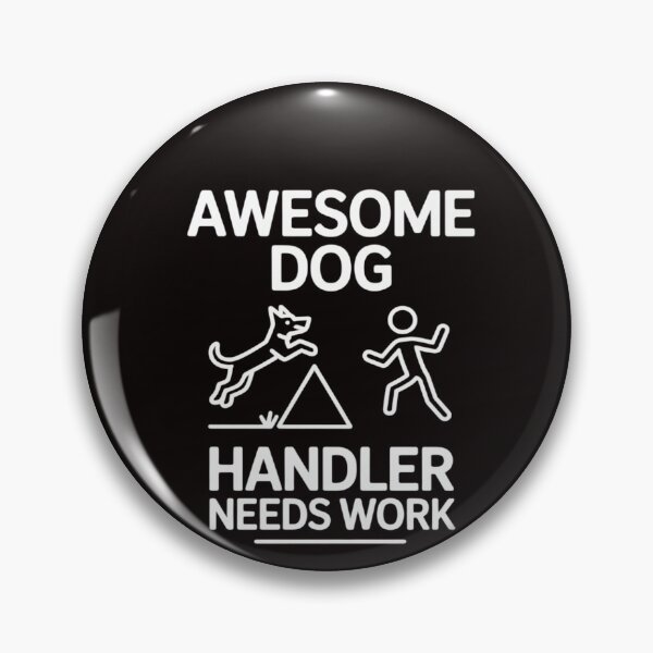 Item preview, Dog Agility - Awesome Dog, Handler needs work designed and sold by ControlCenter.