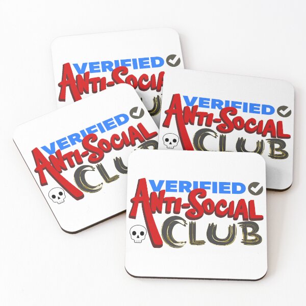Item preview, Verified Anti-Social Club designed and sold by DNC1134.