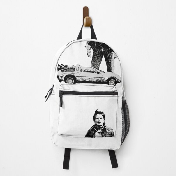 Item preview, Vintage Classic Car Delorean MC FLY designed and sold by PrintCarClub.