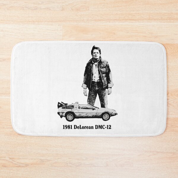 Item preview, Vintage Classic Car Delorean MC FLY designed and sold by PrintCarClub.