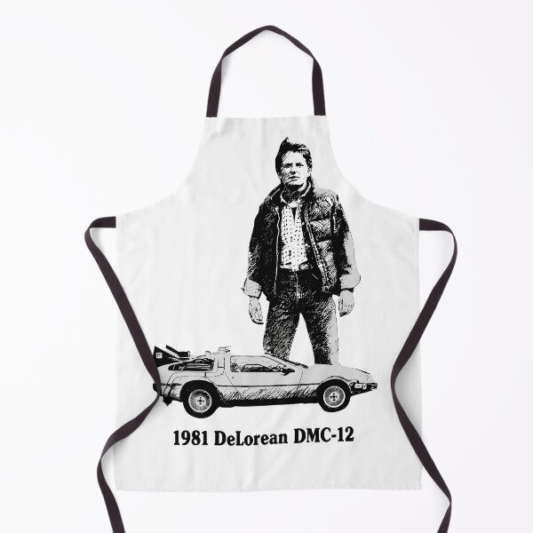 Item preview, Vintage Classic Car Delorean MC FLY designed and sold by PrintCarClub.