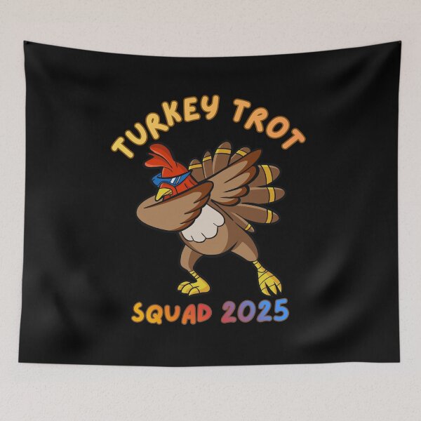 Item preview, turkey trot squad 2025 designed and sold by DesignByMalwina.