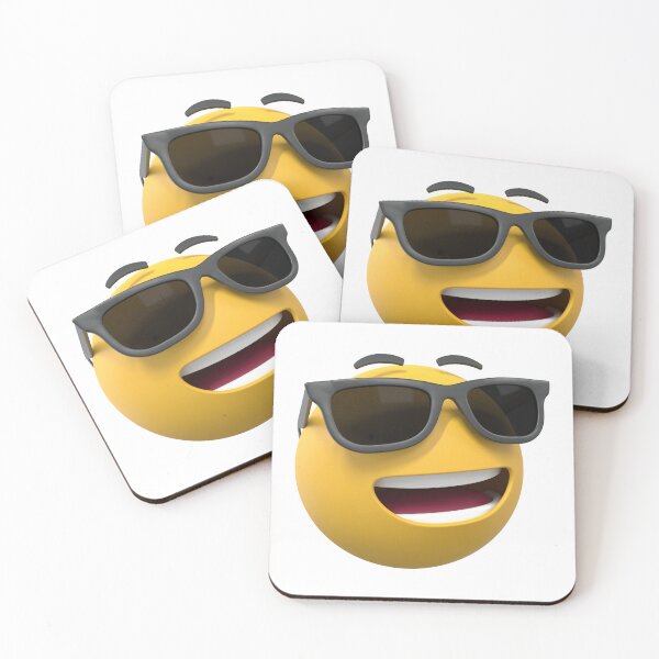 Item preview, Cool Smiley Face Emoji with Sunglasses | Funny Chill Vibe Design ? designed and sold by Oripix.