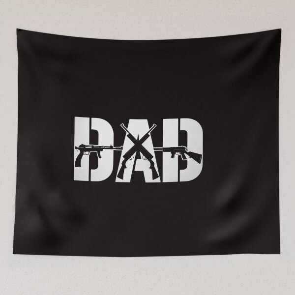 Item preview, DAD and Guns Collection Father's Day Gun Lover DAD designed and sold by ControlCenter.
