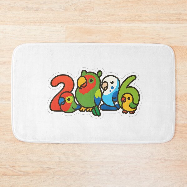 Item preview, Colorful Birds 2026 New Year Sticker designed and sold by SassyArtistry.