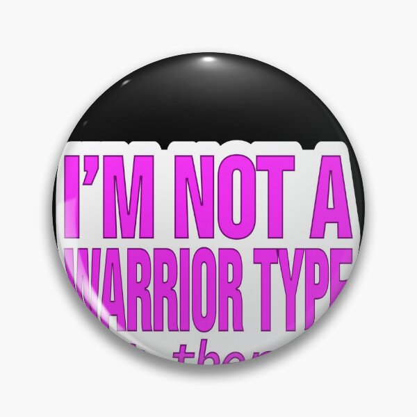 Item preview, Flirty Humor – Not a Warrior Type Valhalla Loophole – Gift for Chaotic Extrovert – Bold Text • Minimal Typography designed and sold by JacobKAurumhead.