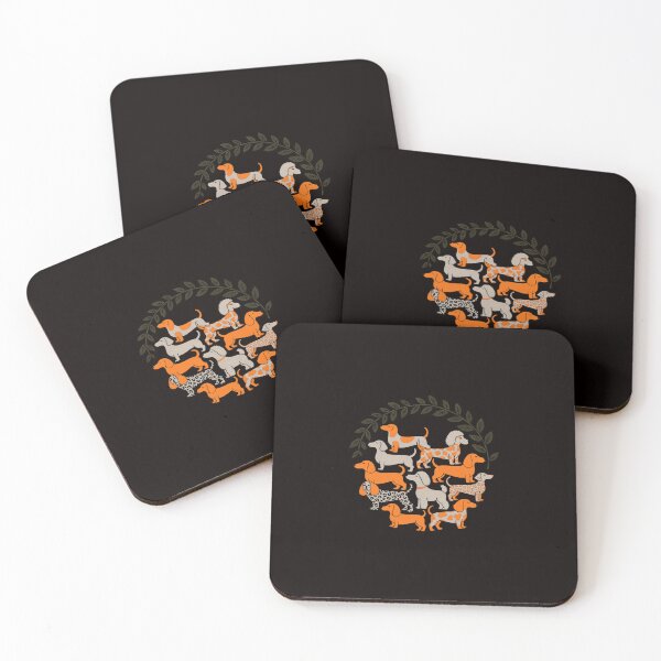 Item preview, Dachshund Pumpkin Shape Plaid Leopard Dog Autumn Halloween designed and sold by ControlCenter.