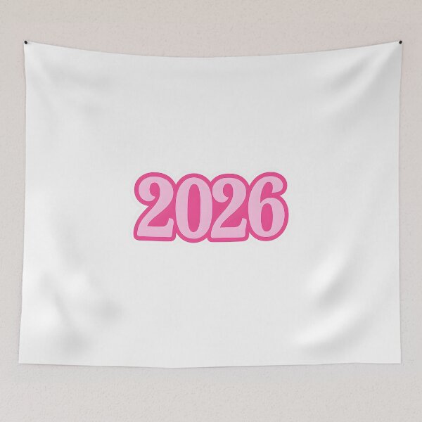 Item preview, Pink Aesthetic 2026 New Year Sticker designed and sold by SassyArtistry.
